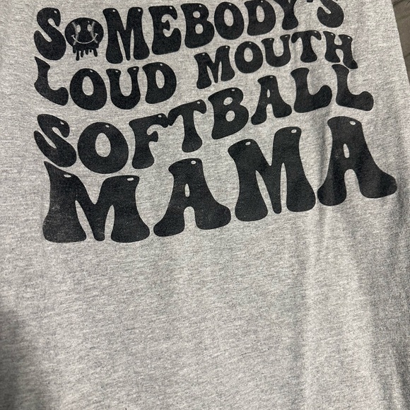 Women’s Softball Mom Sweatshirt and T Shirt lot. - Picture 5 of 6